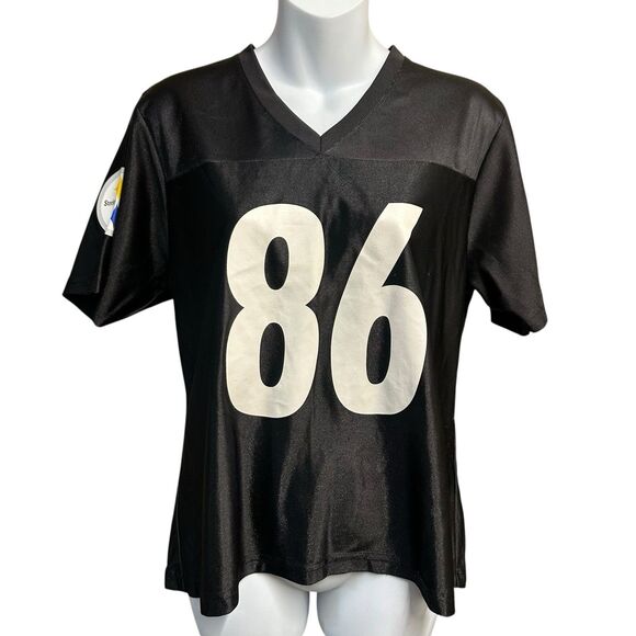 NFL Tops - Pittsburgh Steelers #86 Hines Ward Football Jersey Womens Large